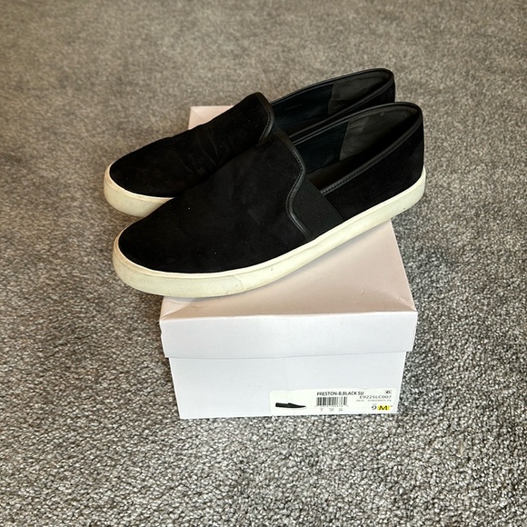 Vince Shoes - Vince Preston black suede shoes